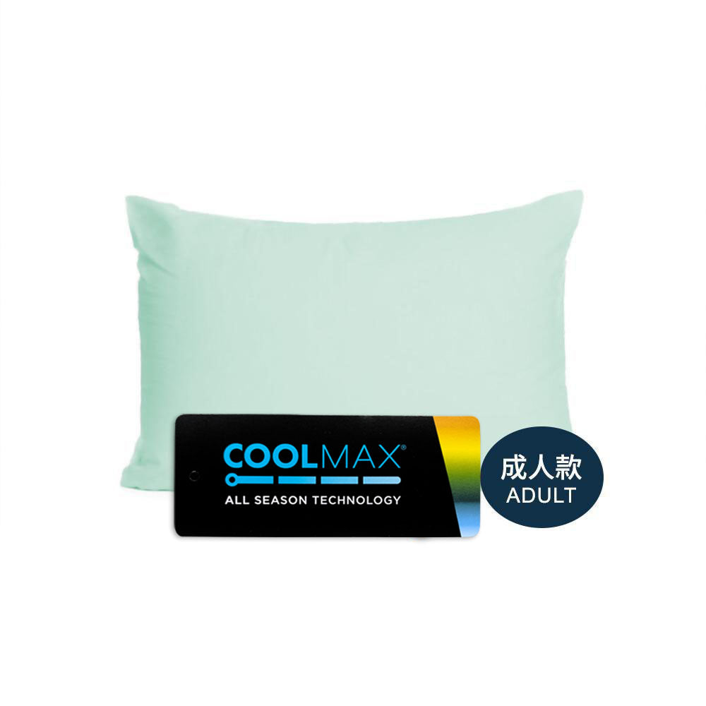 四季舒適系列 Regular 款 COOLMAX ALL SEASON 枕頭套 - 防菌防臭防蟎單人款 - 珍珠綠色-PE-PC1024PG